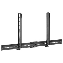 Equip Uni. Soundbar wall mount. 800x400mm 15Kg black lite Retail Equip Uni. Soundbar wall mount. 800x400mm 15Kg black lite Retail
