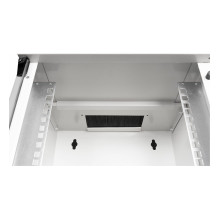 Equip 10" Wall-mounted enclosure with glass door ECO 300x300mm 6U grey