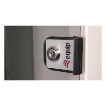 Equip 10" Wall-mounted enclosure with glass door ECO 300x300mm 9U grey