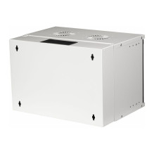 Equip 19" wall-mounted enclosure with glass door ECO 540x400mm 7U grey