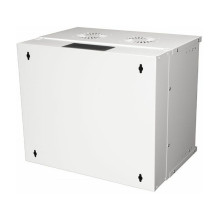 Equip 19" wall-mounted enclosure with glass door ECO 540x400mm 9U grey