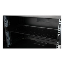 Equip 19" fixed shelf for server cabinets 25cm 1U black Equip 19" fixed shelf for server cabinets 25cm 1U black