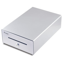 Cash drawer 4Schein- / 4Münzfächer RJ11 POS silver Cash drawer 4Schein- / 4Münzfächer RJ11 POS silver