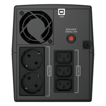 CONCEPTRONIC USV 1200VA / 720W / 2xSchuko / 3xIEC / USB / RJ45 / AVR sw CONCEPTRONIC USV 1200VA / 720W / 2xSchuko / 3xIEC / USB / RJ45 / AVR sw