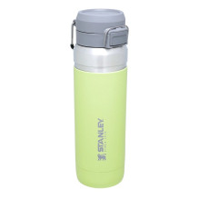 Thermos bottle - Stanley Quick-Flip 1.06L, Keeps drinks cold for 18 hours, Lemon color Thermos bottle - Stanley Quick-Flip 1.06L, Keeps drinks cold for 18 hours, Lemon color