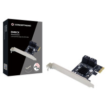 CONCEPTRONIC SATA 1xPCIe2.0 Card 4-Port 4xSATA3.0 6Gbps CONCEPTRONIC SATA 1xPCIe2.0 Card 4-Port 4xSATA3.0 6Gbps
