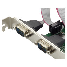 CONCEPTRONIC PCIe1x Kortelė 2xRS232-Seriell 2.5Gbps CONCEPTRONIC PCIe1x Kortelė 2xRS232-Seriell 2.5Gbps