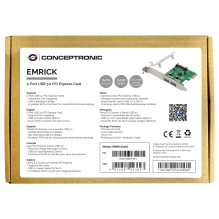 CONCEPTRONIC 1xPCIe2.0 Kortelė 2xUSB-A3.0 5Gbps