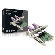CONCEPTRONIC PCIe1x Card 2xRS232-Seri. / 1xParal. 2.5Gbps