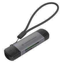 CONCEPTRONIC USB-A card reader / -C3.2- TF / Micro-SD3.0 black CONCEPTRONIC USB-A card reader / -C3.2- TF / Micro-SD3.0 black