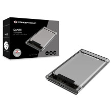 CONCEPTRONIC HDD Enclosure 2.5"SATA HDD / SSD Micro-B 5Gbs tr CONCEPTRONIC HDD Enclosure 2.5"SATA HDD / SSD Micro-B 5Gbs tr