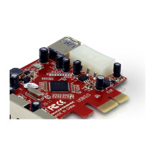 CONCEPTRONIC PCIe1x Card 3xUSB-A Ext. / 1xUSB-A Int. 5Gbps