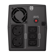 CONCEPTRONIC USV 1500VA / 900W / 2xSchuko / 3xIEC / USB / RJ45 / AVR sw
