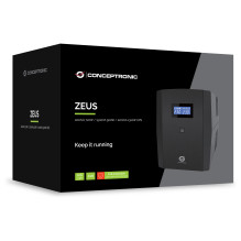 CONCEPTRONIC USV 2200VA / 1320W / 4xUK / HID USB / RJ45in / Out / AVR sw CONCEPTRONIC USV 2200VA / 1320W / 4xUK / HID USB / RJ45in / Out / AVR sw