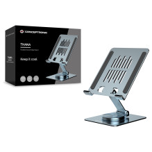 CONCEPTRONIC Tablet Holder 360° / rotatable / height-adjustable grey CONCEPTRONIC Tablet Holder 360° / rotatable / height-adjustable grey