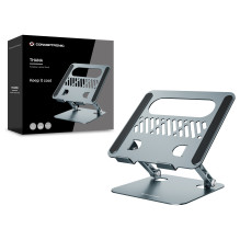 CONCEPTRONIC Laptop Halterung Faltbar / höhenverst. / 17" grau CONCEPTRONIC Laptop Halterung Faltbar / höhenverst. / 17" grau