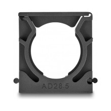 Delock Cable sleeve holder with locking clip 28.5 mm 4 pieces black Delock Cable sleeve holder with locking clip 28.5 mm 4 pieces black