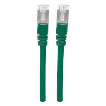 Patchkabel Cat6a-Stecker / Cat7-Rohkabel 2m grün Patchkabel Cat6a-Stecker / Cat7-Rohkabel 2m grün