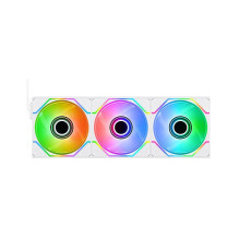 120mm Thermaltake SWAFAN INFINITY EX12 ARGB Sync White 3Pack Fan