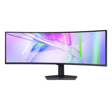 Samsung S95UC computer monitor 124.5 cm (49") 5120 x 1440 pixels Dual QHD LCD Black