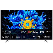 TCL P8L 85P8L TV 2.16 m (85") 4K Ultra HD Smart TV Wi-Fi Black 450 cd / m²