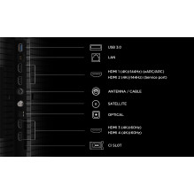TCL P8L 55P8L TV 139.7 cm (55") 4K Ultra HD Smart TV Wi-Fi Black 450 cd / m²