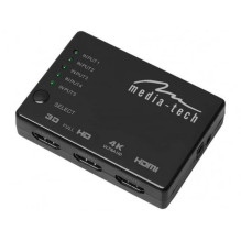 Media-Tech MT5207 5xHDMI switch 4K Media-Tech MT5207 5xHDMI switch 4K
