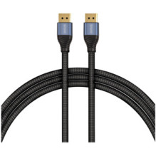 Kabelis Savio DisplayPort 2.1 Male - DisplayPort Male 8K 2m 5907264119972 CL-210 (5907264119972)