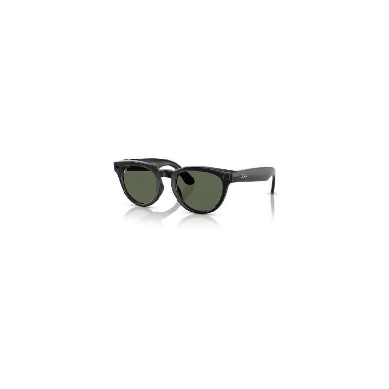Viedās brilles Ray-Ban Meta Headliner - Gen 1 Black / G15 Green 51mm 8056262043875 8056262043875 (8056262043875)