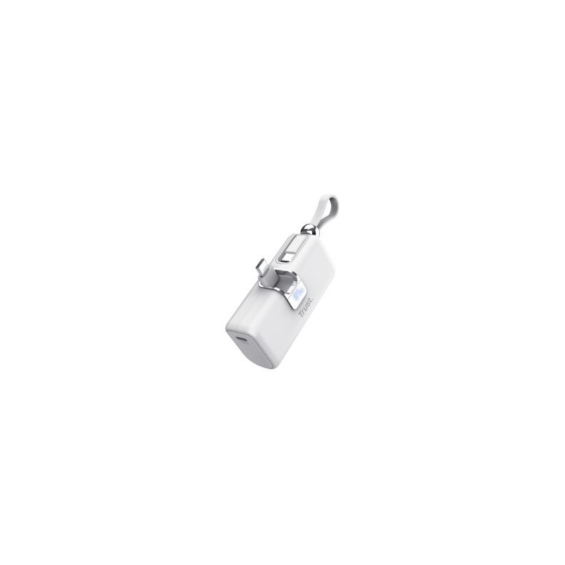 Enerģijas krātuve Trust Pacto Pocket PD 5000mAh White 8713439261059 26105 (8713439261059)
