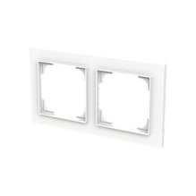 BUSCH JAEGER 1722-44M Cover frame 2-fach BUSCH JAEGER 1722-44M Cover frame 2-fach