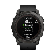Garmin Fenix 7X Pro saulės GPS 51mm anglies pilka