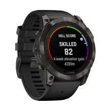 Garmin Fenix 7X Pro saulės GPS 51mm anglies pilka
