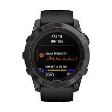 Garmin Fenix 7X Pro saulės GPS 51mm anglies pilka