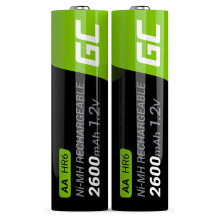 Battery 2xAA HR6 2600mAh Green Cell Battery 2xAA HR6 2600mAh Green Cell