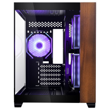 Cooler Master Elite 481 Mediena - MT - micro ATX - Seitenteil mit Fenster (gehärtetes Glas)