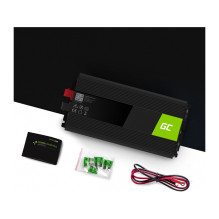 Green Cell KFZ Spannungswandler Power Inverter 12V 230V 1500W Juoda Green Cell KFZ Spannungswandler Power Inverter 12V 230V 1500W Juoda