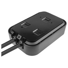 Green Cell Wallbox EV PowerBox RFID 2x Charging socket Typ2 22KW 32A Black Green Cell Wallbox EV PowerBox RFID 2x Charging socket Typ2 22KW 32A Black