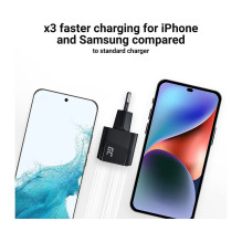 Ladegerät Green Cell Power Charger USB-C Power Delivery 33W Black Ladegerät Green Cell Power Charger USB-C Power Delivery 33W Black