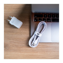 USB-C Lightning (ST-ST) 1m Green Cell White USB-C Lightning (ST-ST) 1m Green Cell White