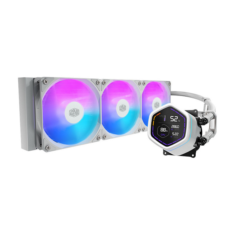 K Cooler Master Vandens aušinimo rinkinys AIO MasterLiquid Core Nex Digital RGB - 360mm