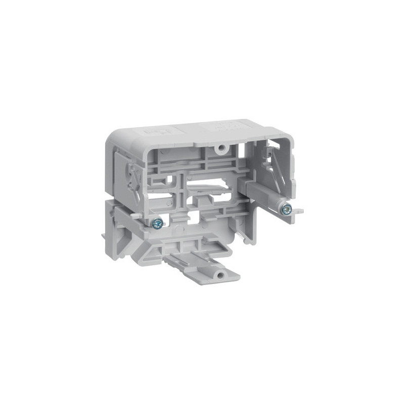 Hager Brstungskanal Gerteeinbaudose (I x B) 71 mm x 64 mm GLT5010 1 St. Lichtgrau (RAL 7035) (GLT5010)