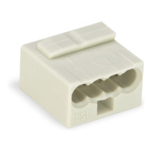 Wago Series 243- 4-Leiter-Micro-Klemme (100 pieces) light grey