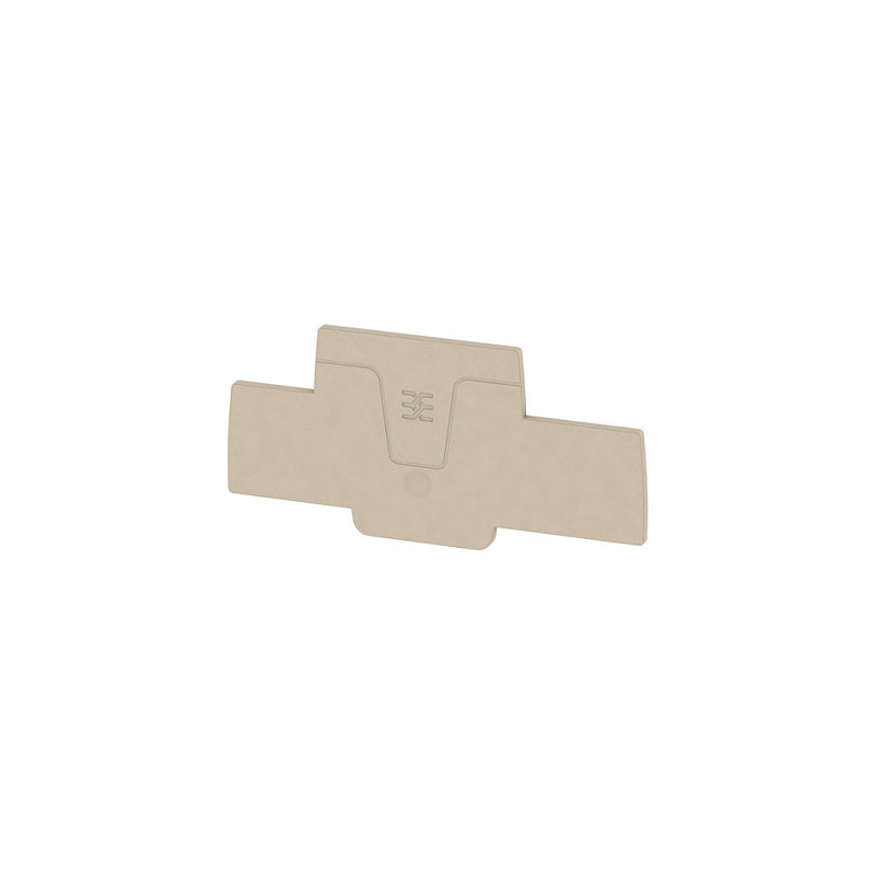 Weidmüller AEP 2T 2.5 End plate beige f.APGTB2.5T A2T2.5 1547690000 1Stk. (1547690000)