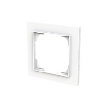 BUSCH JAEGER BJ Cover frame 1-fach 1721-44M Busch-art linear studio white matt 1 (2CKA001754A4838) BUSCH JAEGER BJ Cover frame 1-fach 1721-44M Busch-art linear studio white matt 1 (2CKA001754A4838)