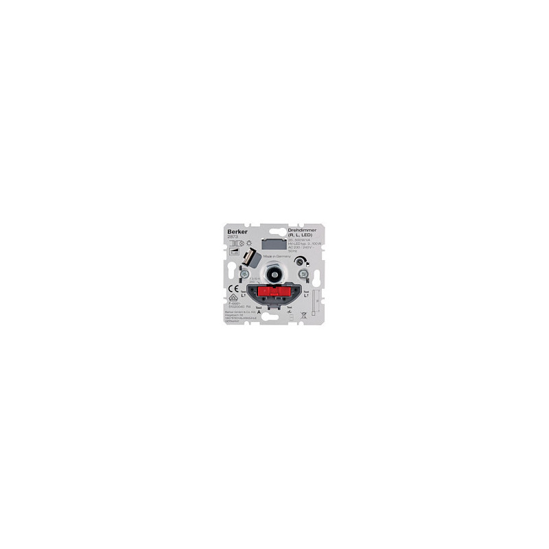 Berker 2873 Drehdimmer NV 20-500W su Softrastung