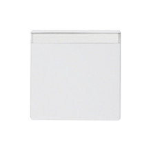 Berker 16266089 Rocker switch with writing field Q.1 polar white velvet
