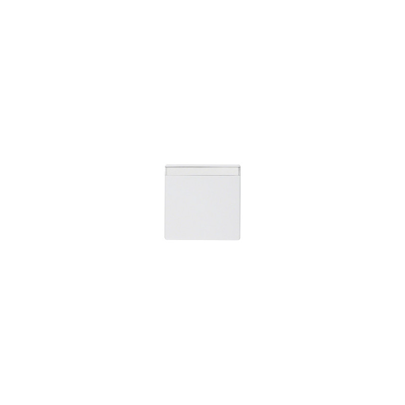 Berker 16266089 Rocker switch with writing field Q.1 polar white velvet