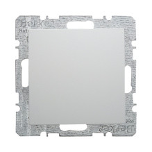 Berker 67 1009 19 09 Blind closure with central piece pws matt