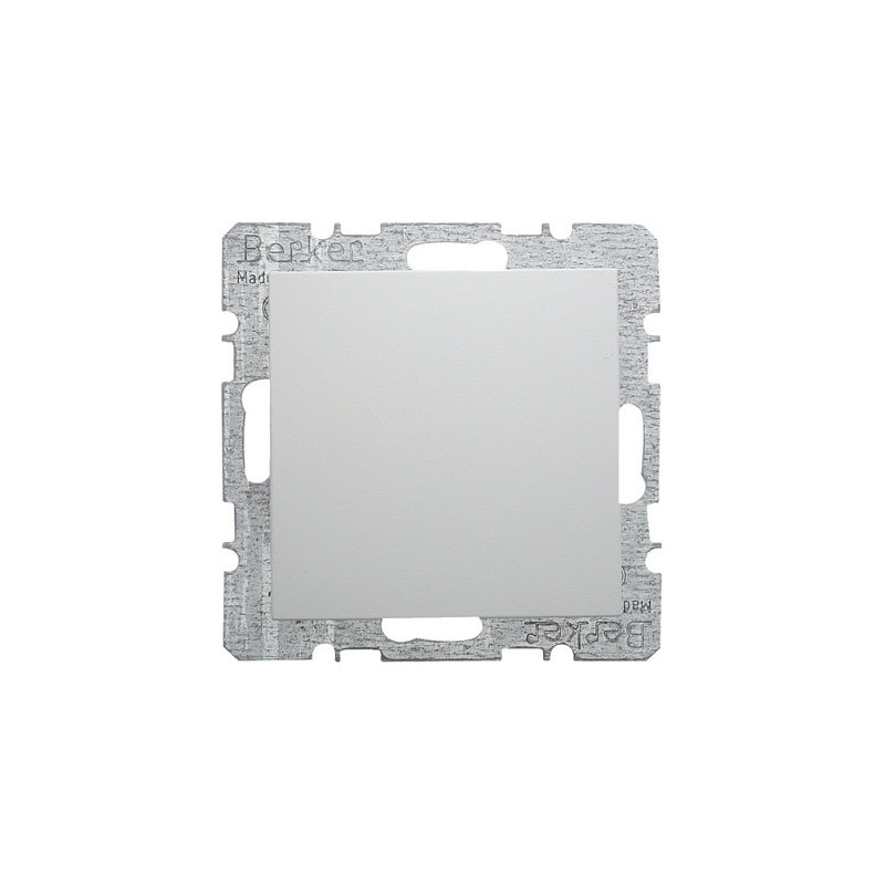 Berker 67 1009 19 09 Blind closure with central piece pws matt